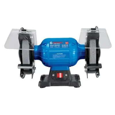 Gaocheng 370W 200mm (8 Inch) Bench Grinder for Heavy Industrial Sharpening & Metal Finishing with 2840 RPM Motor (GC-BG200)
