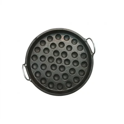 Aarogyam 37 Pits Paniyaram Cooking Pan Pre Seasoned Smooth Finish
