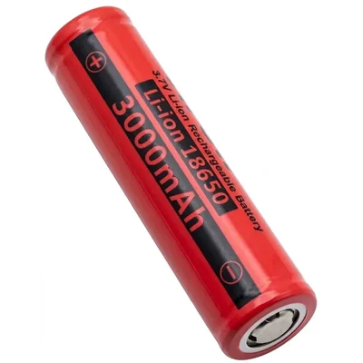 HUMSER 3.7V 3000mAh 18650 Lithium-ion Headless Rechargeable Battery Cell