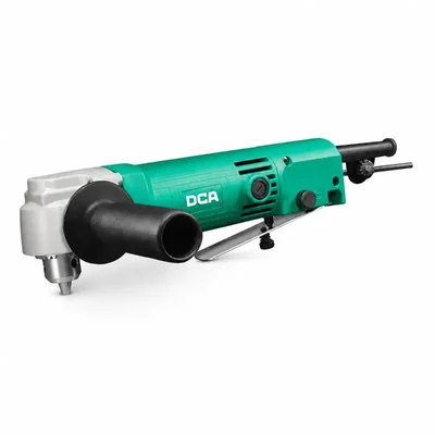 DCA 10mm 380W 220V 0-1400 RPM Variable Speed Heavy Duty Corded Angle Drill AJZ06-10