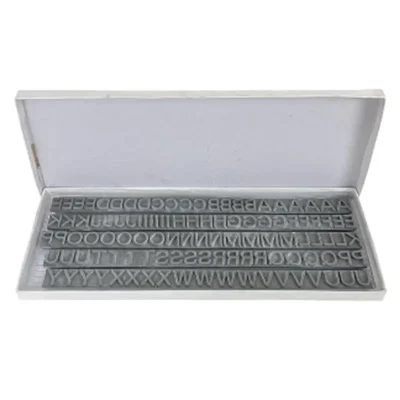 SMART PACK 39 MM Rubber Type Letter Set for Handy Coder Stamping Machine