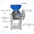 Commercial Semi-Automatic 3HP MS Pulverizer Machine/Masala Grinder Pedestal Model Without Motor