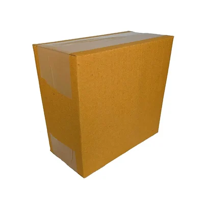 Corrugated 3 Ply Brown Packaging Box, 8x4x8 inch(Pack-25 Pcs)
