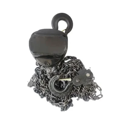 Heavy Duty 3 Ton 6 Meter lift, HSZ-C Chain Pulley Block With 6 meter Chain, Double Fall, 8 mm load chain