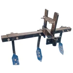 Heavy Duty Mild Steel 3 Tyne Heavy Cultivator For 5 to 9 HP Petrol and Diesel Power Weeder 