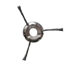 Heavy Duty 3 Blade Twisted Wire Aluminum Trimmer Head For Battery & Petrol Brush Cutter(Quantity-1 Piece)
