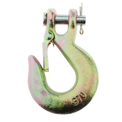 Heavy Duty 12 Ton Capacity 3/4 Inch, G70 Steel Clevis Winch Hook