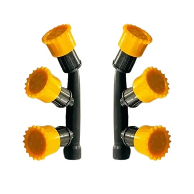 Premium Quality 3 pieces 3 Face Nozzle with 6 Holes for Battery Sprayer