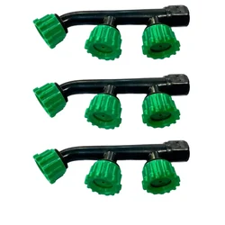 Premium Quality 3 pieces 3 Face Nozzle with  Single Hole for Battery Sprayer
