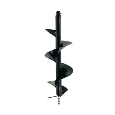 Heavy Duty Single Spiral 10 inch Drill Bit For Earth Auger/ Post Hole Digger Machine