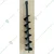 Heavy Duty Single Spiral 4 inch Drill Bit For Earth Auger/ Post Hole Digger Machine