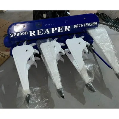Sprayman BSC-900R-DD, 3 Feet Reaper Attachment With Double Divider for Back Rotary Power Weeder