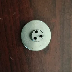 3 Holes Pola Making Die For Rice Corn Puffed Snack Food Extruder Machine with Barrel Screw, Without Motor and Stand