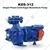 Kirloskar 3Hp 1Phase Centrifugal Monoblock Pump, 1200 LPM Max. Discharge, Size 100x100 mm (KDS-312) - 1 Year Warranty