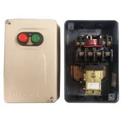 Crompton 4 to 6 Amp Three Phase Direct On Line Starter For 3 Hp Induction Motors