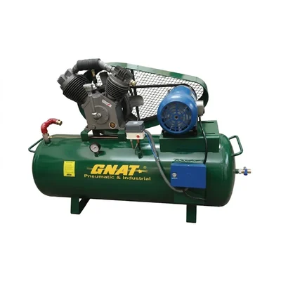 GNAT 3 HP 175L Belt Driven Two Stage Lubricated Air Compressor for Industrial Machinery & Workshops