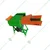 Heavy Duty 3 HP Chaff Cutter With Conveyor Belt & 400-1000 Kg/hr Cutting Capacity