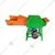 Heavy Duty 3 HP Chaff Cutter With Conveyor Belt & 400-1000 Kg/hr Cutting Capacity