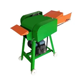 Heavy Duty 3 HP Chaff Cutter With Conveyor Belt & 400-1000 Kg/hr Cutting Capacity 