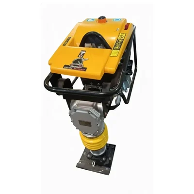 Electric Tamping Rammer 2.2 KW 3 HP Soil Compactor Dual Voltage 700 BPM Heavy Duty Construction
