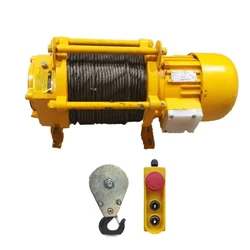 Damar 1.5 Ton Capacity, 3 Phase 3 hp Electric Winch With 8 mm & 100 Meter Wire Rope