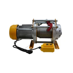 HT 1000 Kg 3 hp KCD Electric Winch With 8 MM, 40 Meter Wire Rope