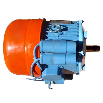 Heavy Duty 3 Hp 1440 RPM Foot Mounted 1Phase Copper Winding AC Induction Motor - 1 Year Warranty