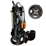 Heavy Duty 3 Hp Single Phase Copper Winding Dewatering Sewage Pump with Cutter, 19m Head, 608 LPM - 1 Year Warranty