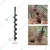 Latson 3 inch Earth Auger Drill Bit, Suitable For 2 & 4 Stroke For Earth Auger/ Post Hole Digger Machine
