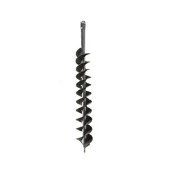 GT Shakti 3 Inch Double Spiral Drill Bit For Earth Auger/ Post Hole Digger 