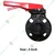 WaterSun 3 Inch PVC Butterfly Valve for Irrigation use, water treatment, chemical processing