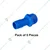 Premium Quality 3 Inch PVC Hose Nipple (Pack Of 5)