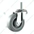 Prakash Pack Of 4 Light Duty 3 Inch Fixed and Swivel With Brake Thread Type Caster Wheel