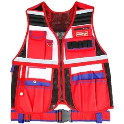 Emtop 47x66x3cm Tool Vest with 3 kg Max. Load Capacity (ETVT1701)