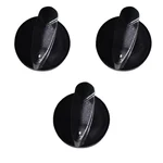Pack of 3 Knob for Commercial Gas Operated 6 Egg Sausage Roll/Hot Dog Maker Machine with Free Accessories
