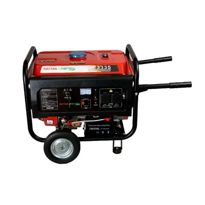 Rattan Energy 3 KVA Recoil & Electric Start Portable Petrol Generator