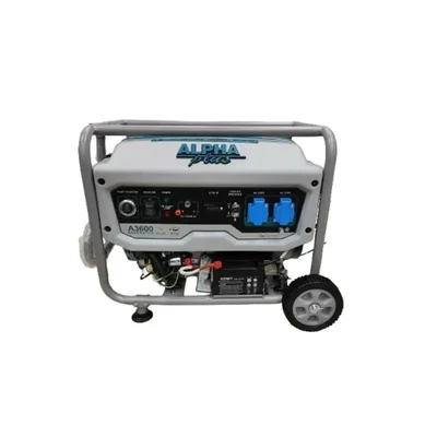 ALPHA 3KVA Single Phase Electric Start Portable Petrol Generator (A3600)