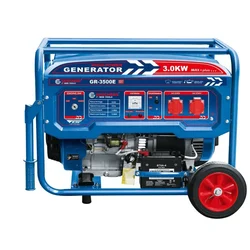 Gaocheng 3 KVA Single Phase Recoil & Self Start Portable Petrol Generator (GR-3500E)