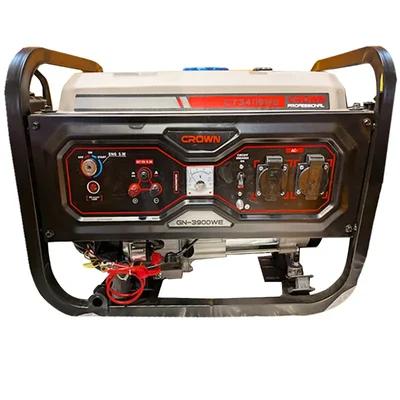 Crown 3 KVA Self Start Portable Gasoline Generator (CT34119WE)