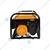 PILOT 3.2  Kva Single Phase Gasoline Generator with Self Start Wheels and Handles Portable Power Unit (PL 3200)