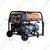 GeeNex 3 KVA Single Phase Recoil Start Petrol Generator with 16L Tank Capacity (GN-3500), 1 Year Warranty 