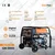 GeeNex 3 KVA Single Phase Recoil Start Petrol Generator with 16L Tank Capacity (GN-3500), 1 Year Warranty 