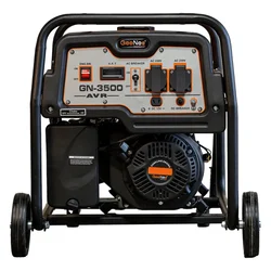 GeeNex 3 KVA Single Phase Recoil Start Petrol Generator with 16L Tank Capacity (GN-3500), 1 Year Warranty 