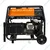 GeeNex 3 KVA Single Phase Recoil Start Petrol Generator with 16L Tank Capacity (GN-3500), 1 Year Warranty 
