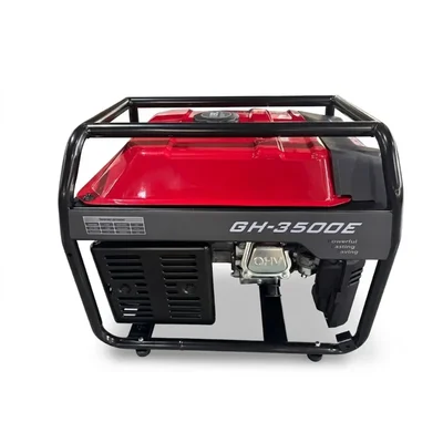 GeeNex GH-3500E 3.0kW 7.0HP Gasoline Engine Portable Power Generator with Electric Start & Digital Meter Display