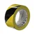 3M 2In x 36Yd Black Yellow Vinyl Floor Safety Marking Tape 766DC