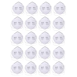 3M 9002 Pack of 20 - KN90, FFP1, Particulate Respirator Mask