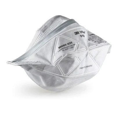 3M N95 VFlex Flat Fold Dust Particulate Disposable Respirator 9105(Pack-5)