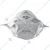 3M N95 VFlex Flat Fold Dust Particulate Disposable Respirator 9105(Pack-5)