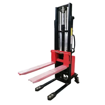 4G 1 Ton Semi Electric Stacker with 1150 x 650 mm Fork (LxW) , Lifting Height - 3 Meter
